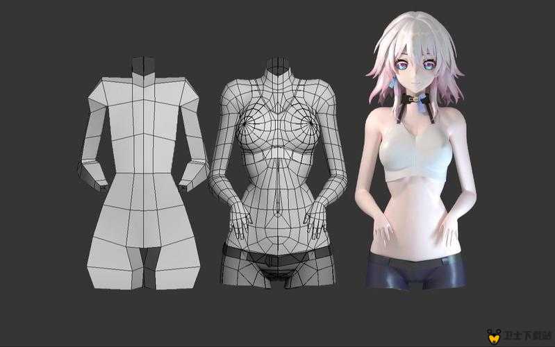 3DMAX 女性人体建模教程：从零开始打造逼真模型